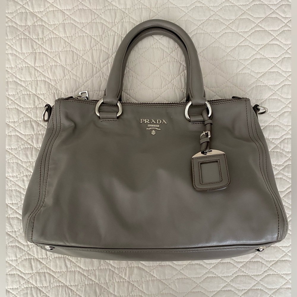Prada soft leather handbag